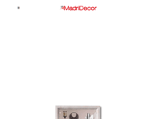 Tablet Screenshot of madridecor.com